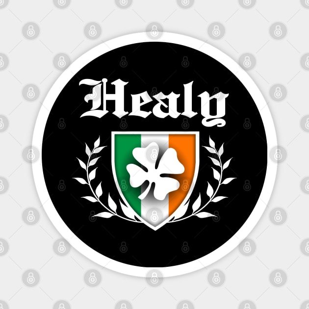 Healy Shamrock Crest Magnet by robotface